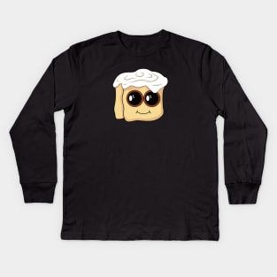 Cinnamon Roll Kids Long Sleeve T-Shirt